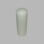 Bougie blanche 14.5 cm de haut 5 cm