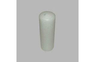 Candle white 14 5 cm high 5 cm