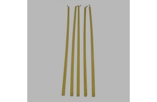 flower arrangement candle per box (60 pieces) color creme 38 cm