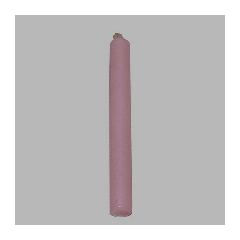 bougie couleur Shabby Pink 18 cm x 20 mm