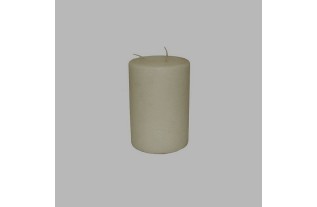 Bougie forme ronde White H 21 cm 15 cm
