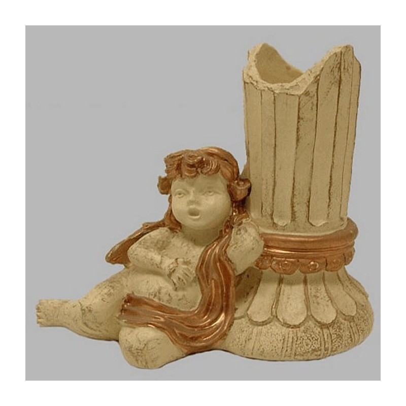 lustre classique avec petit ange assis sur la gauche