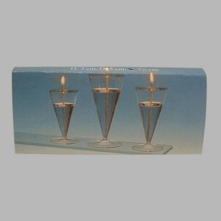 thread wick length 7 5 cm