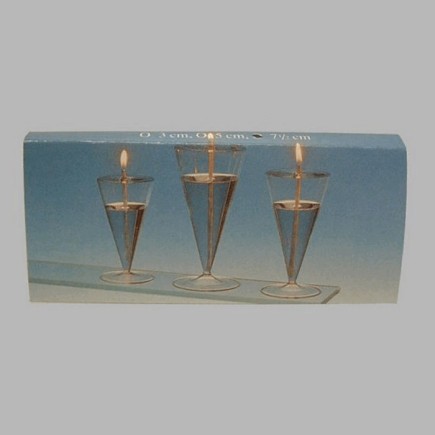thread wick length 7 5 cm