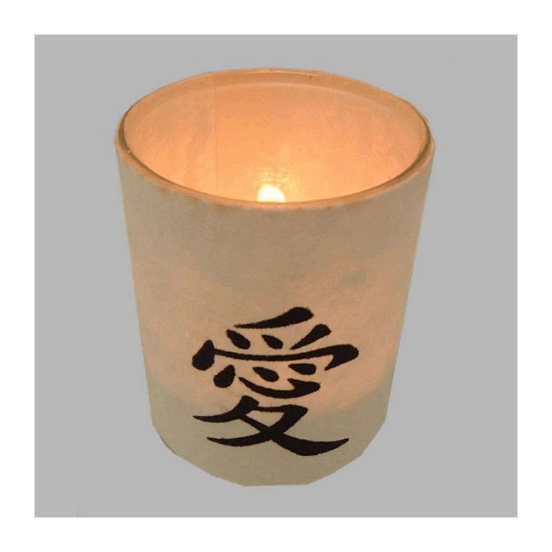 theelichthouder japans dessin 7 cm hoog 6 cm