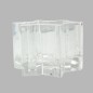 Photophore en Verre Lourd