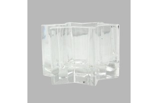 Photophore en Verre Lourd