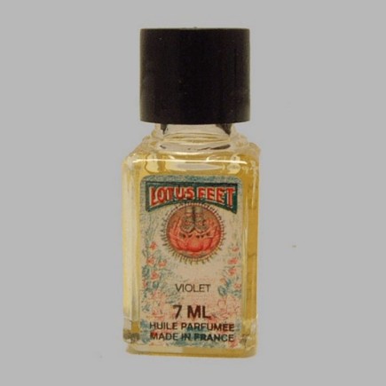 geur olie van bloemen violet
