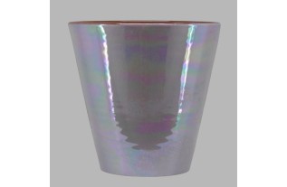 Bloempot in de kleur parelmoer