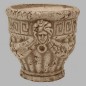 Stone flowerpot heads with modified