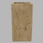 flower pot of stone narrow 15 x 15 cm height 29 cm