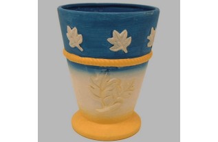 Cheerful flower pot
