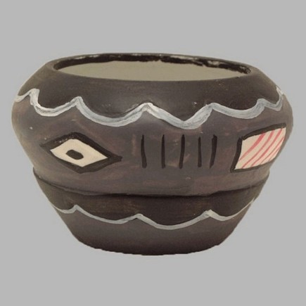 bloemenpotje afrika deessin 7 cm hoog 10 cm