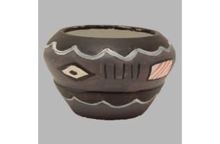 bloemenpotje afrika deessin 7 cm hoog 10 cm