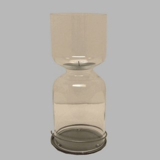 zandloper achtige windlicht