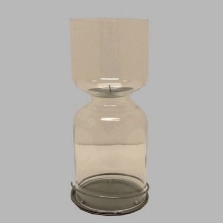 zandloper achtige windlicht