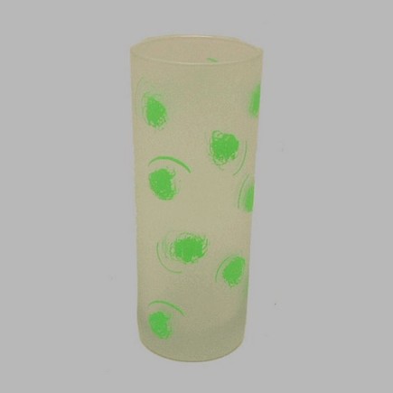 hand painted glass