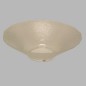 circulaire plat en verre 19 cm
