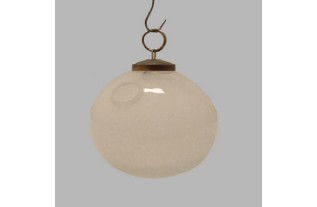Hanging globe vase