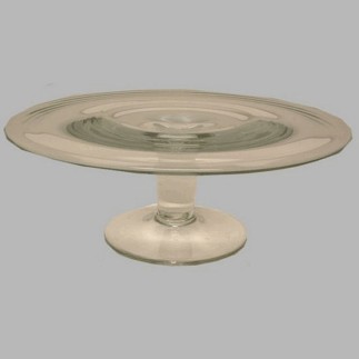 flat glass dish