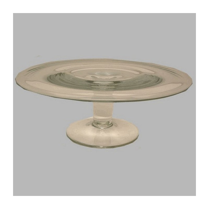 flat glass dish