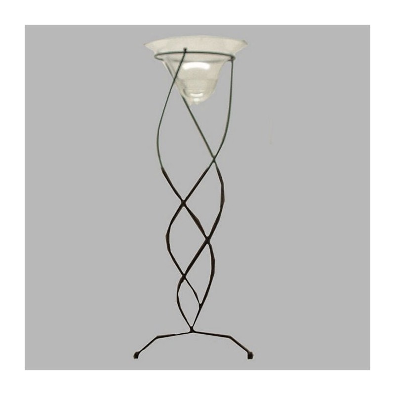 Vase sur socle br 47 h 157 cm