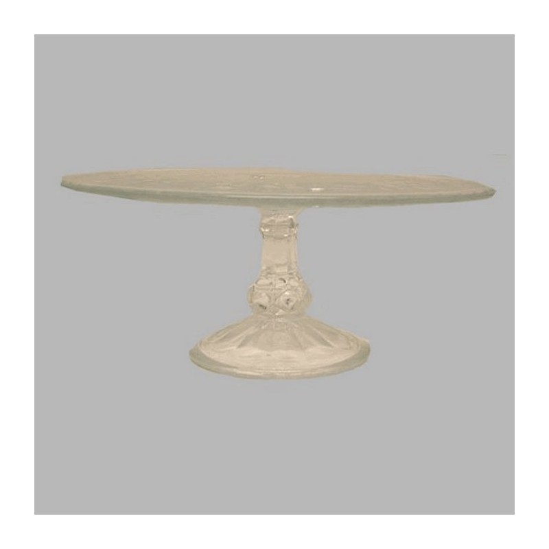 plat en verre plat 17.5 cm