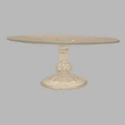 glazen schaal plat 17.5 cm