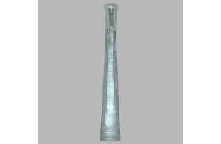 vase à  fleur forme de la bouteille carré hauteur 32 cm