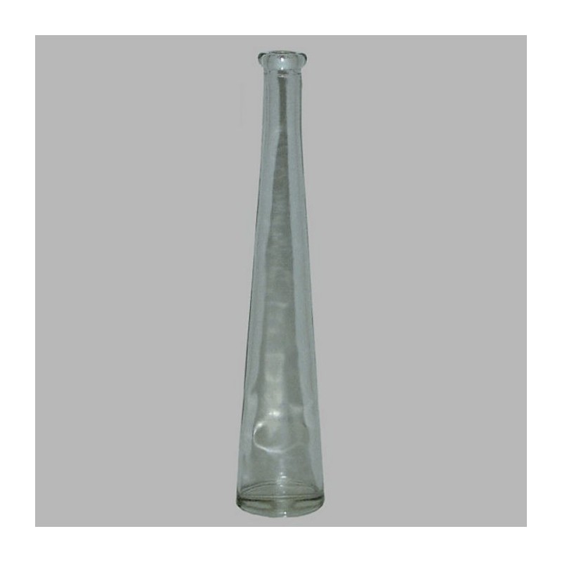 vase à  fleur forme de la bouteille ovale hauteur 32 cm