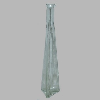 flower vase bottle shape triangle height 32 cm