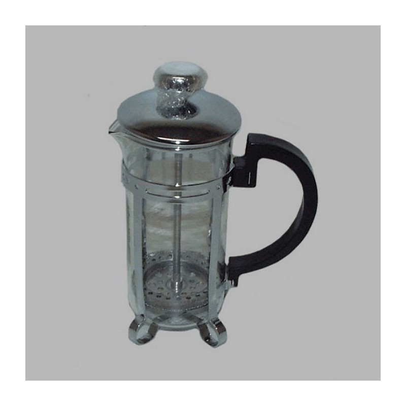 cafetière de verre hauteur 18 cm 70 mm