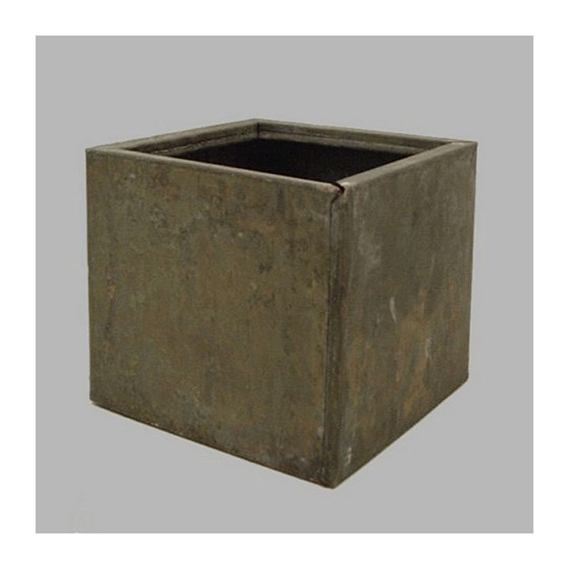 boéte de zinc carré