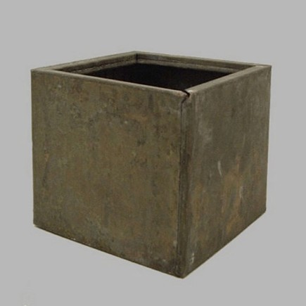 boéte de zinc carré