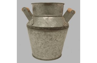 pot zinc Dm 15.5 cm hauteur 29 cm