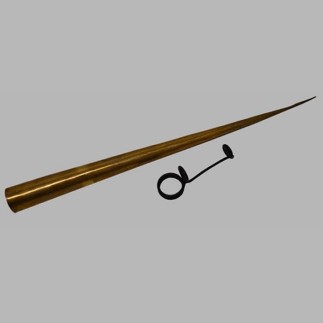 copper imitation torch