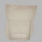 Housse polyester pour vase blanche 14 cm hauteur 20 cm