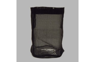 Housse polyester pour vase noire 14 cm hauteur 20 cm