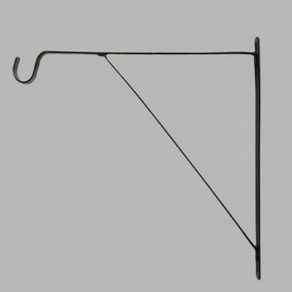 muursteun voor hangpot kleur groen 38 x 45 cm