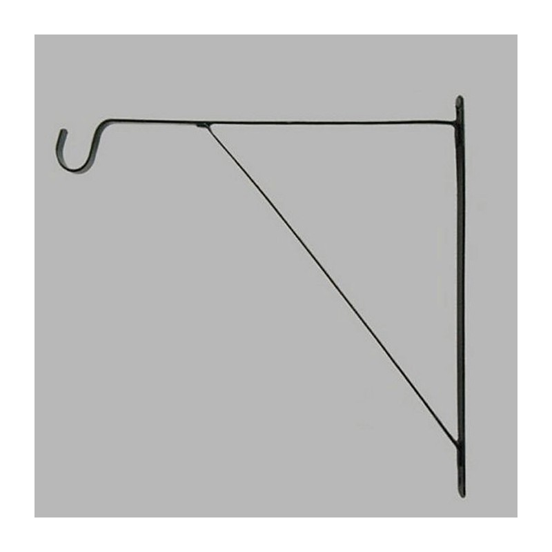 support mural pour accrocher le pot couleur verte 38 x 45 cm
