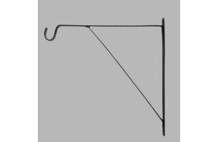 support mural pour accrocher le pot couleur verte 38 x 45 cm