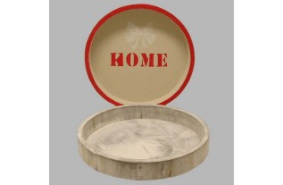 wooden trays 40 cm h 55 mm