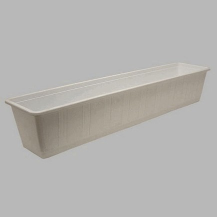 window box color white 98 x 17 cm Height 14 cm