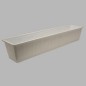 window box color white 98 x 17 cm Height 14 cm