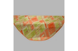 oilcloth design lemon green diameter 155 cm