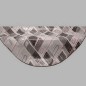 oilcloth design modern grey diameter 155 cm