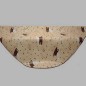 oilcloth design coffee and cappuccino diameter 155 cm