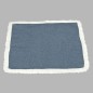 Decorative doily blue with white finish 37 x 37 cm