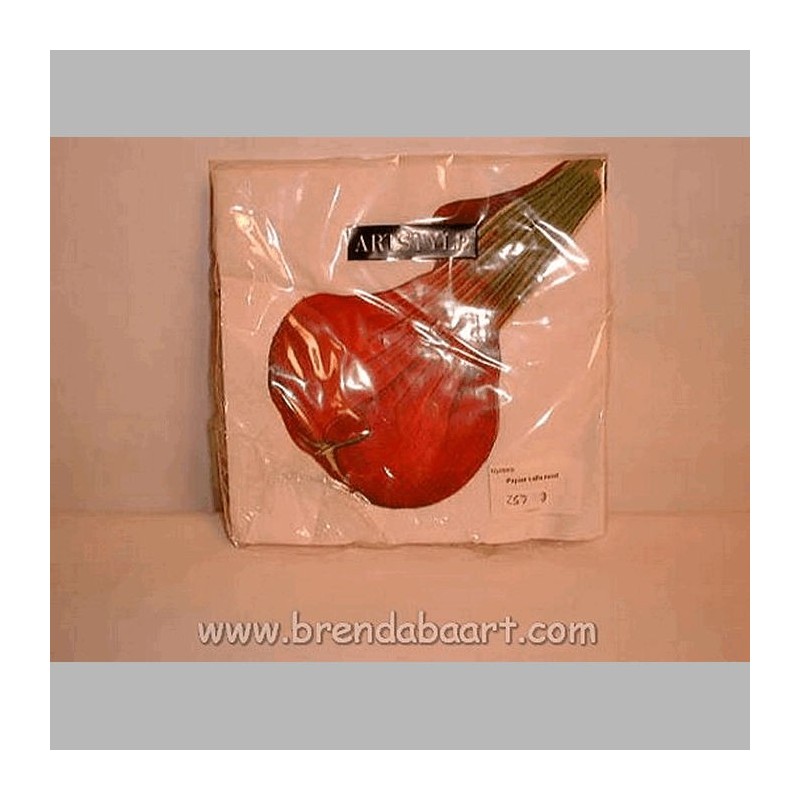 napkins of paper red calla 40 x 40 cm