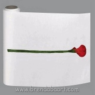 table runner of paper red calla 10 x 0.30 m